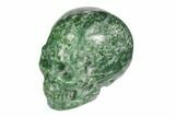 Realistic, Polished Hamine Jasper Skull #116523-1